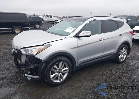 2015 Hyundai Santa Fe Sport 2.0L Turbo from USA, damaged, VIN 5XYZWDLAXFG287478